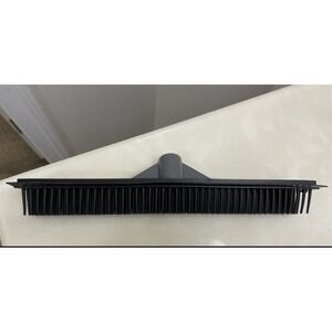 10" Rubber Broom Head Pet Hair Remover Squeegee Carpet Hardwood Floor Tool USA